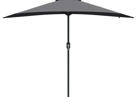 Parasol de Grădină Antracit 294 x 150 x 223 cm țesătură - 5/5