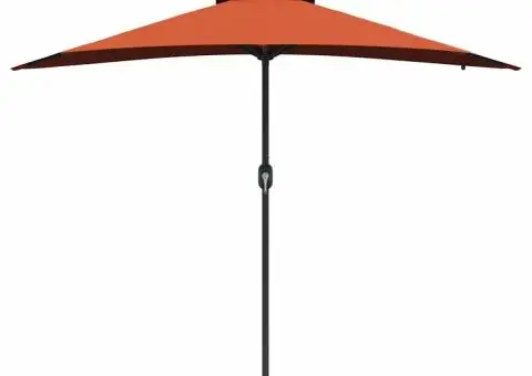 Parasol de Grădină Terracota 294 x 150 x 223 cm țesătură - 5/5