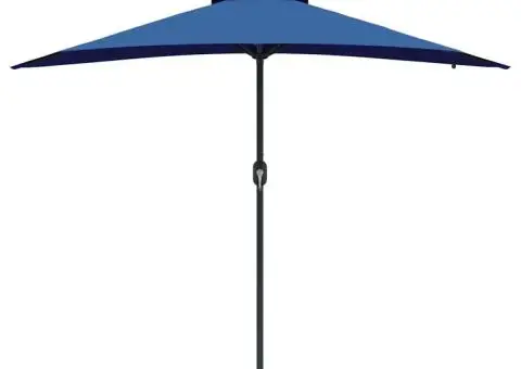 Parasol de Grădină albastru 294 x 150 x 223 cm țesătură - 5/5