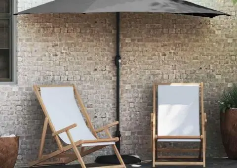 Parasol de Grădină Antracit 294 x 150 x 224 cm țesătură - 1/5