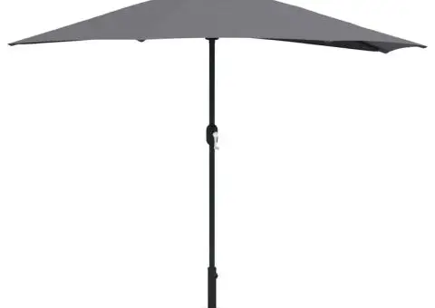 Parasol de Grădină Antracit 294 x 150 x 224 cm țesătură - 3/5