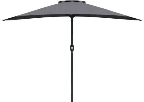 Parasol de Grădină Antracit 294 x 150 x 224 cm țesătură - 5/5