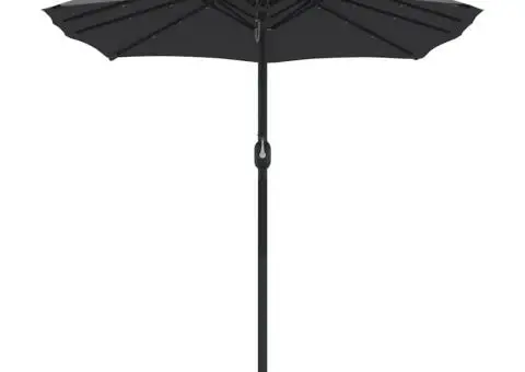 Parasol de Grădină Antracit 385 x 209 x 244 cm țesătură - 5/5