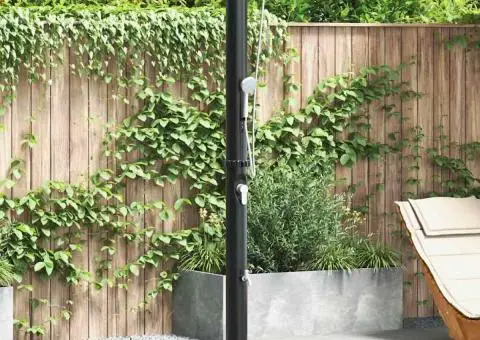 Duș solar exterior cu cap de duș portabil, 217 cm, 20 L - 1/5