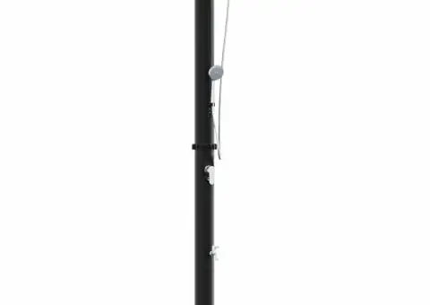 Duș solar exterior cu cap de duș portabil, 217 cm, 20 L - 2/5