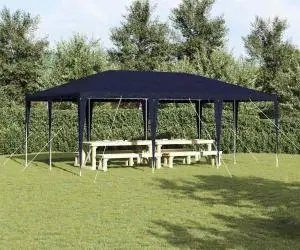 vidaXL Cort de Petrecere Albastru 6x4 m PE