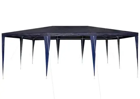 Cort de Petrecere Albastru 6x4 m PE - 5/5