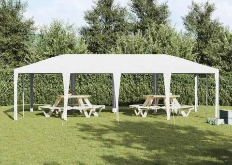 Cort Alb pentru Petrecere 8x4 m PE - 4/5