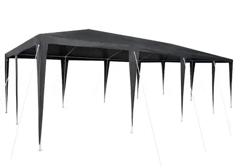 Cort de petrecere Antracit 8x4 m PE - 2/5