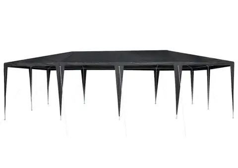 Cort de petrecere Antracit 8x4 m PE - 5/5