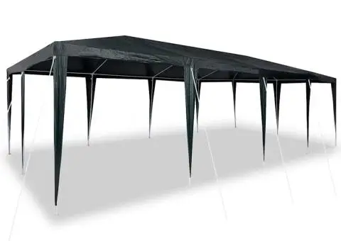 Cort de Petrecere Verde 8x4 m PE - 3/5