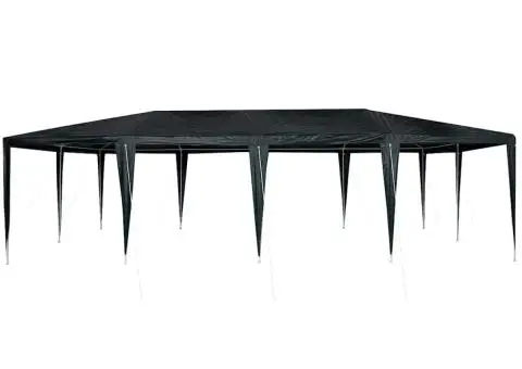 Cort de Petrecere Verde 8x4 m PE - 5/5