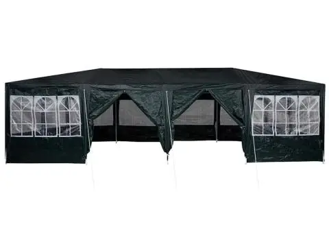 Cort de petrecere cu 12 pereți verzi 8x4 m PE - 5/5