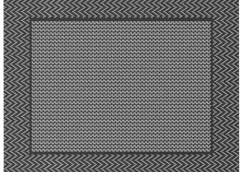 Covor exterior "ARAKIL" Negru și gri 250x300 cm PP - 2/5