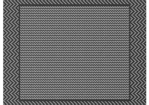 Covor pentru Exterior "ARAKIL" Negru și Gri 300x300 cm PP - 2/5