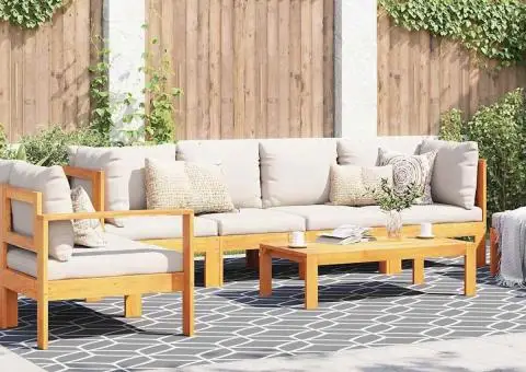 Covor de Exterior ARAKIL Gri și Alb Poliester 300 x 400 cm - 1/5