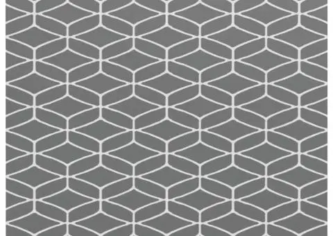 Pătură de exterior ARAKIL Gri și Alb Poliester 250 x 300 cm - 2/5