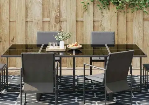 Pătură de exterior ARAKIL de la Gri și alb Poliester 250 x 400 cm - 3/5