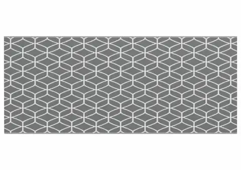 Pătură de Exterior ARAKIL Gri și Alb Poliester 250 x 600 cm - 2/5