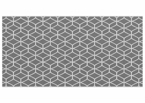 Pătură de exterior ARAKIL Gri și alb Poliester 300 x 600 cm - 2/5