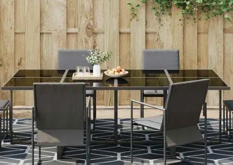 Pătură de exterior ARAKIL Gri și alb Poliester 300 x 600 cm - 3/5