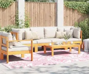 vidaXL Covor exterior 'ARAKIL'Roz 300x400 cm PP
