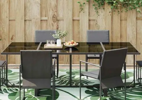 Pătură de exterior ARAKIL Verde și alb Poliester Mare Model - 3/5