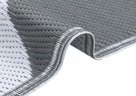 Covor Extern ARAKIL Gri Polipropilenă 300 x 400 cm - 4/5