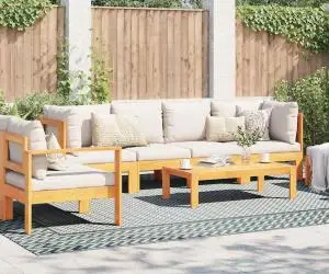 vidaXL Pătură de exterior ARAKIL Verde și Alb Poliester 300 x 400 cm