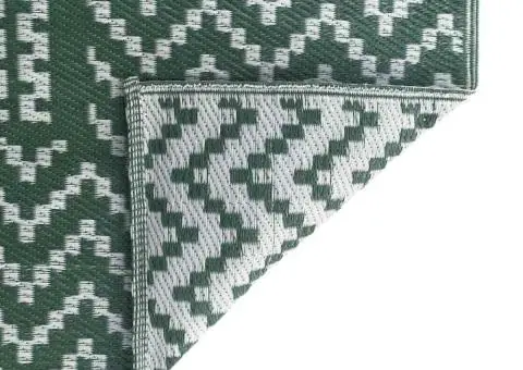 Pătură de exterior ARAKIL Verde și Alb Poliester 300 x 400 cm - 5/5