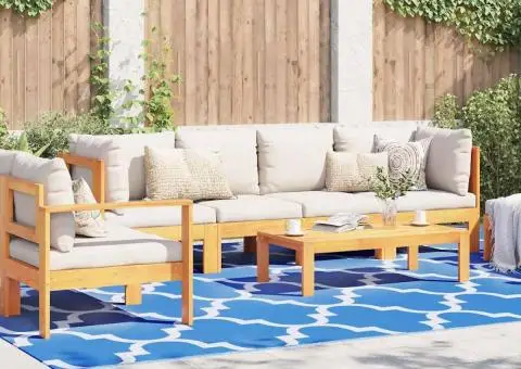 Pătură de Exterior ARAKIL Albastră Poliester 300 x 400 cm - 1/5