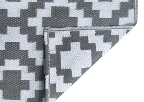 Covor exterior ARAKIL de la Gri Poliester 300 x 400 cm - 5/5