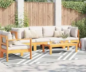 vidaXL Covor Exterior ARAKIL Gri Poliester 300 x 400 cm