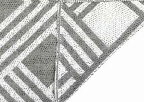 Covor Exterior ARAKIL Gri Poliester 300 x 400 cm - 5/5