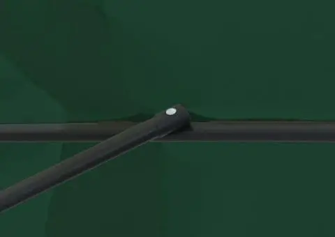 Parasol de Grădină ø395x245 cm, Verde - 5/5