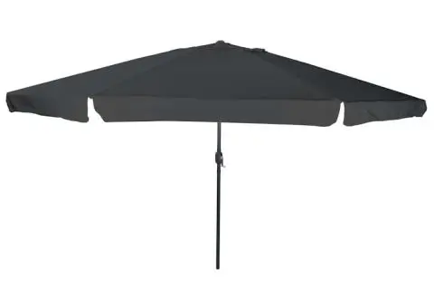 Umbrelă de grădină 395 x 245 cm, antracit - 1/5