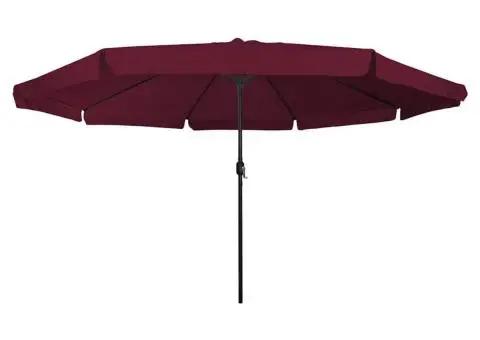 Umbrela de grădină 39.5 x 24.5 inci Roșu Burgundy - 3/5