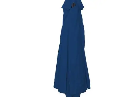 Umbrelă de Grădină 395cm x 245cm Albastru Azur - 2/5