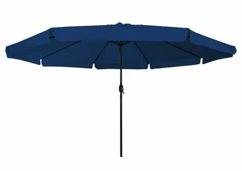 Umbrelă de Grădină 395cm x 245cm Albastru Azur - 3/5