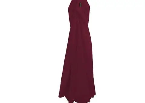 Umbrela de Grădină cu Lumini LED 395x245 cm Roșu Bordeaux - 2/5