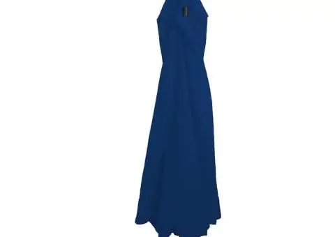 Umbrela de grădină cu LED-uri Ø395 x 245 cm, albastru azur - 2/5