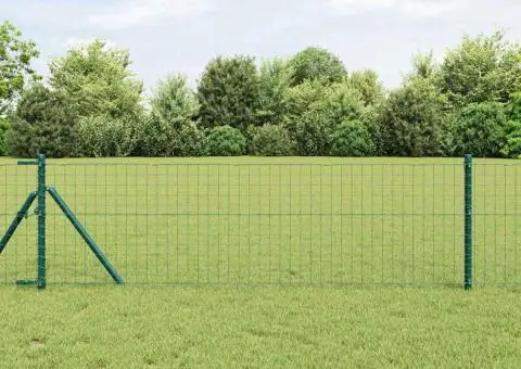 Gard Euro Verde 0.8 x 10 m Oțel - 1/5