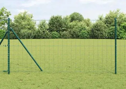 Gard Euro Verde 1,4x10 m Oțel - 1/5