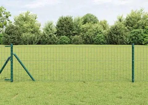 Gard Euro Verde 0.4x50 m Oțel - 1/5