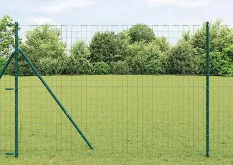 Gard Euro Verde 1.6x10 m Oțel - 1/5