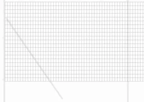 Îngrădire Euro Gri 1.5x10 m Oțel - 3/5