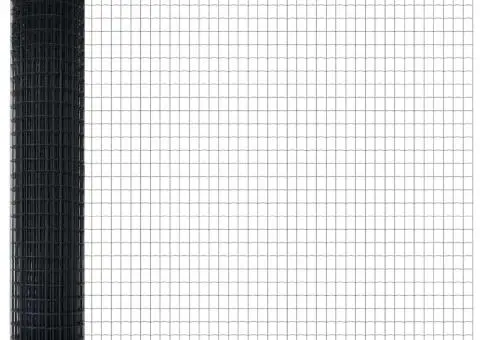 Îngrădire Euro Gri 1.5x10 m Oțel - 4/5