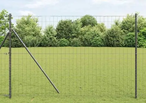 gard Euro gri 1.5x10 m din oțel - 1/5