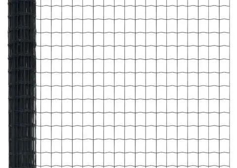 Gard Euro Gri 1.6x10 m Oțel - 4/5