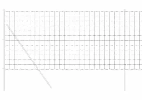 Gard Euro Gri 1.4x10 m Oțel - 3/5